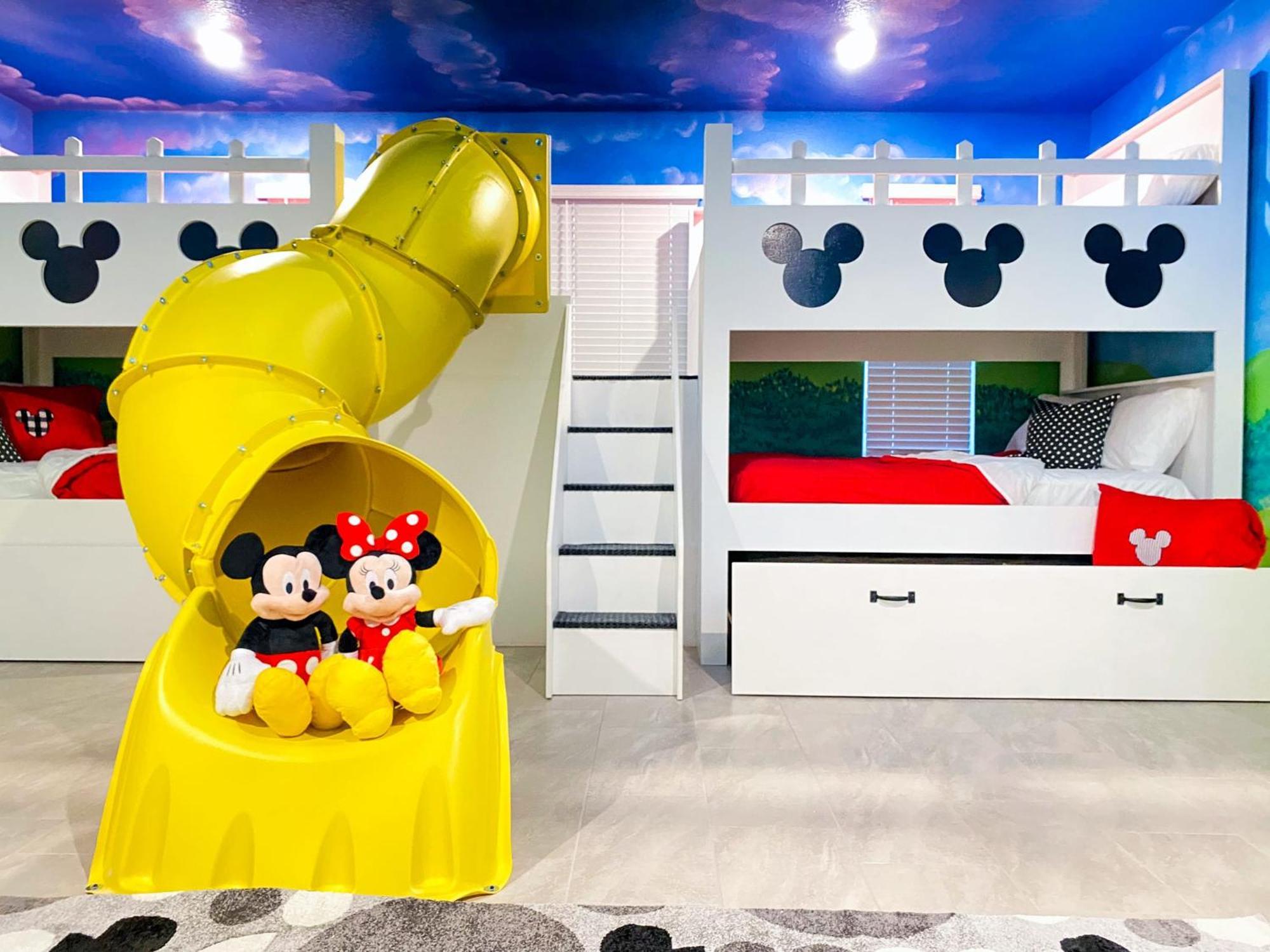 Magical Family Vacation Home Near Disney World At Storey Lake, Star Wars Gameroom, Pool, Theater, Mickey Slide, Sleeps Up To 28 Kissimmee Eksteriør bilde