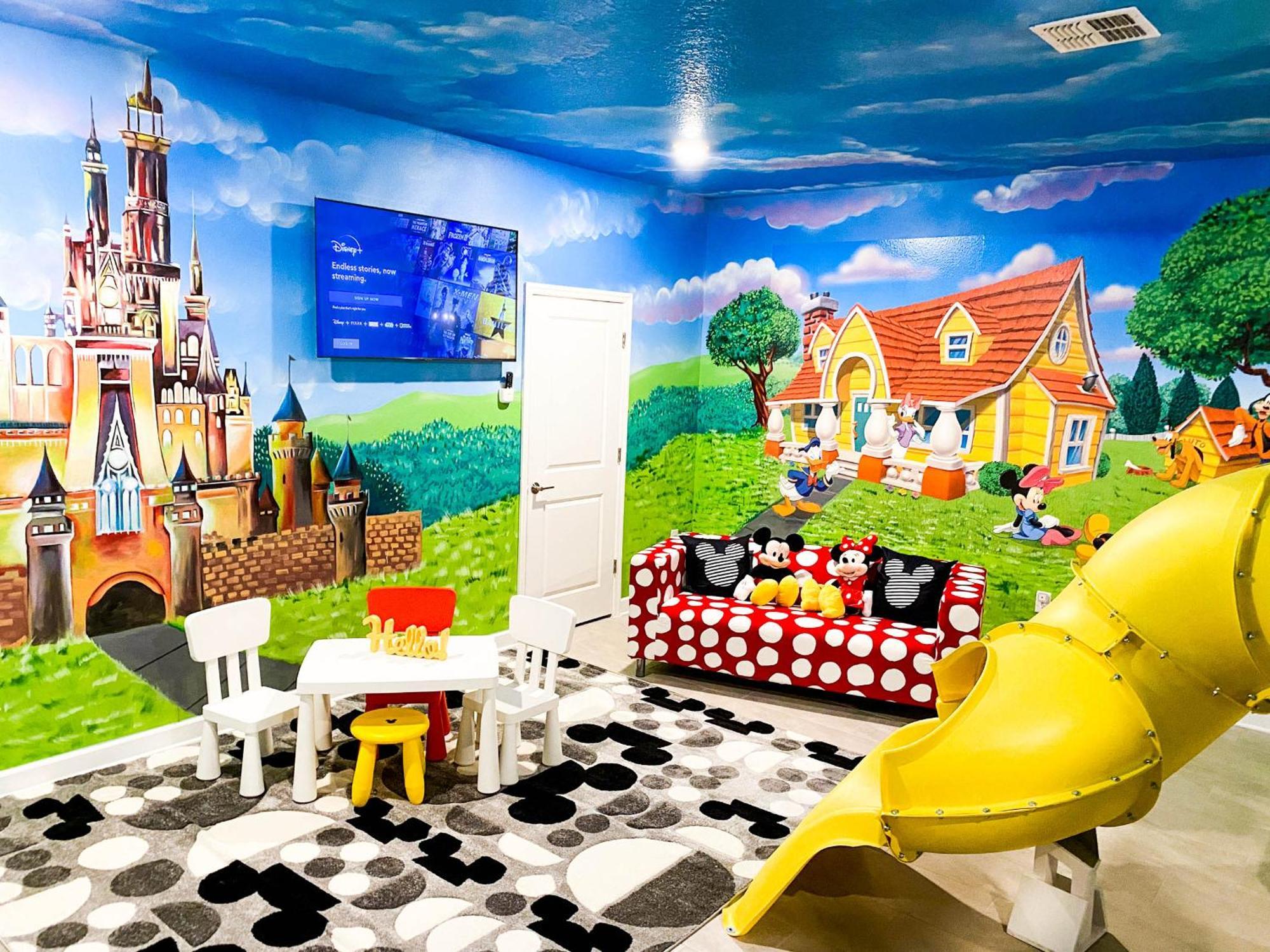 Magical Family Vacation Home Near Disney World At Storey Lake, Star Wars Gameroom, Pool, Theater, Mickey Slide, Sleeps Up To 28 Kissimmee Eksteriør bilde