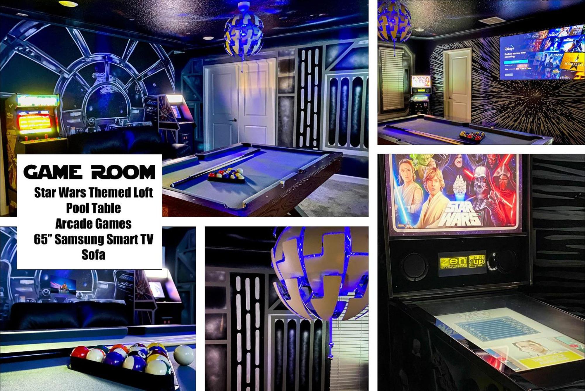 Magical Family Vacation Home Near Disney World At Storey Lake, Star Wars Gameroom, Pool, Theater, Mickey Slide, Sleeps Up To 28 Kissimmee Eksteriør bilde